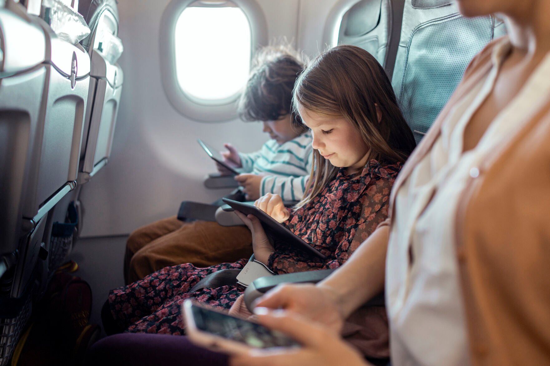 You’ll have a better chance of getting seats together as a family if you book in the back half of the plane, which typically has more availability and lower seat fees.